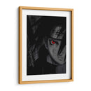Itachi Sharingan - Dry Ink | Cuadro decorativo de Canvas Lab