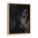 Itachi Sharingan - Dry Ink | Cuadro decorativo de Canvas Lab
