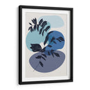 Blue Flowers 01 - Grau Project | Cuadro decorativo de Canvas Lab