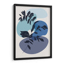 Blue Flowers 01 - Grau Project | Cuadro decorativo de Canvas Lab