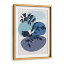 Blue Flowers 01 - Grau Project | Cuadro decorativo de Canvas Lab