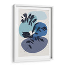Blue Flowers 01 - Grau Project | Cuadro decorativo de Canvas Lab