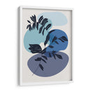 Blue Flowers 01 - Grau Project | Cuadro decorativo de Canvas Lab