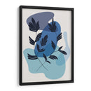 Blue Flowers 02 - Grau Project | Cuadro decorativo de Canvas Lab