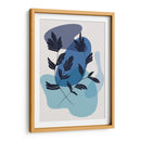 Blue Flowers 02 - Grau Project | Cuadro decorativo de Canvas Lab