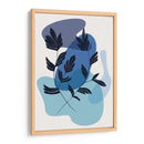 Blue Flowers 02 - Grau Project | Cuadro decorativo de Canvas Lab