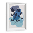 Blue Flowers 02 - Grau Project | Cuadro decorativo de Canvas Lab