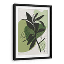 Green Flowers 01 - Grau Project | Cuadro decorativo de Canvas Lab