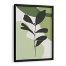 Green Flowers 02 - Grau Project | Cuadro decorativo de Canvas Lab