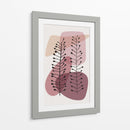 Pink Flowers 01 - Grau Project | Cuadro decorativo de Canvas Lab