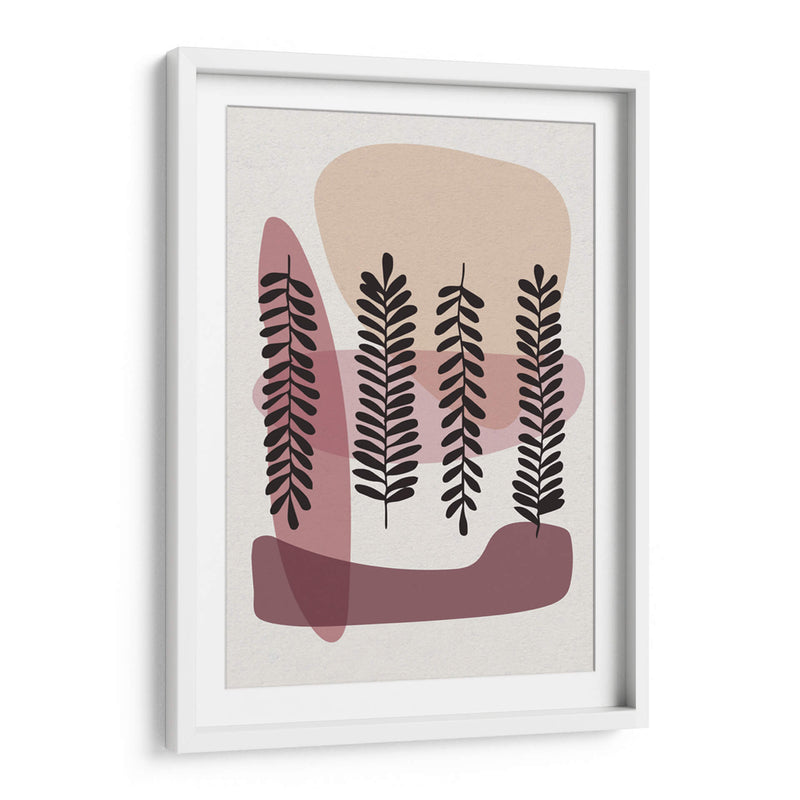 Pink Flowers 02 - Grau Project | Cuadro decorativo de Canvas Lab