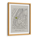 NYC white map - Grau Project | Cuadro decorativo de Canvas Lab