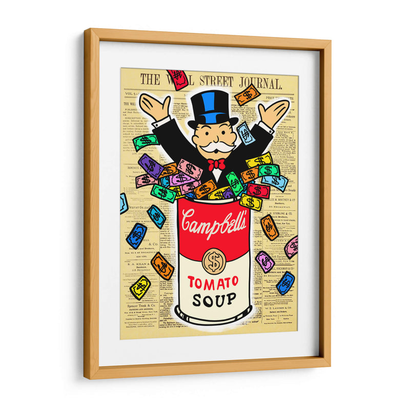 Campbell's Money - Fake Classics | Cuadro decorativo de Canvas Lab
