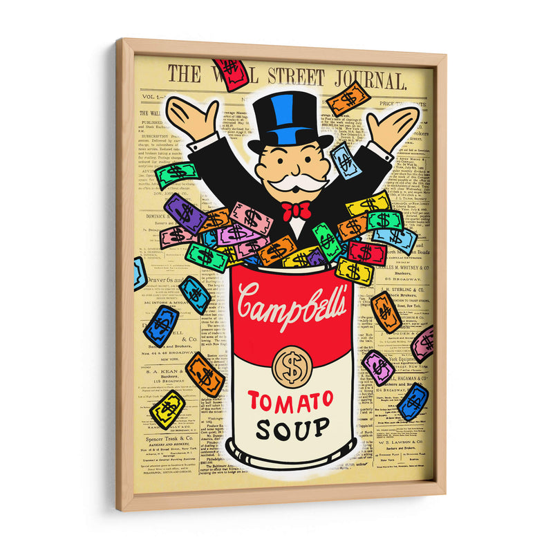Campbell's Money - Fake Classics | Cuadro decorativo de Canvas Lab
