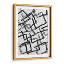 Black on White Squares - Grau Project | Cuadro decorativo de Canvas Lab