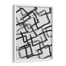 Black on White Squares - Grau Project | Cuadro decorativo de Canvas Lab