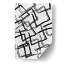 Black on White Squares - Grau Project | Cuadro decorativo de Canvas Lab