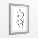 Chic Girl - Grau Project | Cuadro decorativo de Canvas Lab
