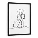 Seating Girl - Grau Project | Cuadro decorativo de Canvas Lab