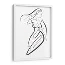 Sporty Girl - Grau Project | Cuadro decorativo de Canvas Lab