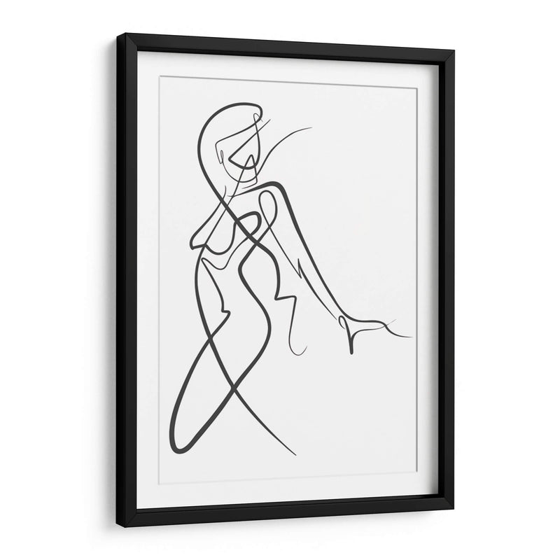 Surprised Girl - Grau Project | Cuadro decorativo de Canvas Lab