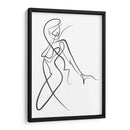 Surprised Girl - Grau Project | Cuadro decorativo de Canvas Lab