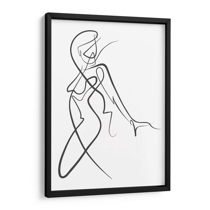 Surprised Girl - Grau Project | Cuadro decorativo de Canvas Lab