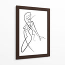 Surprised Girl - Grau Project | Cuadro decorativo de Canvas Lab