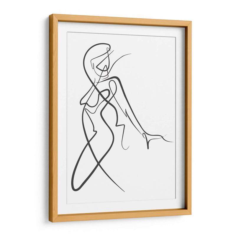 Surprised Girl - Grau Project | Cuadro decorativo de Canvas Lab