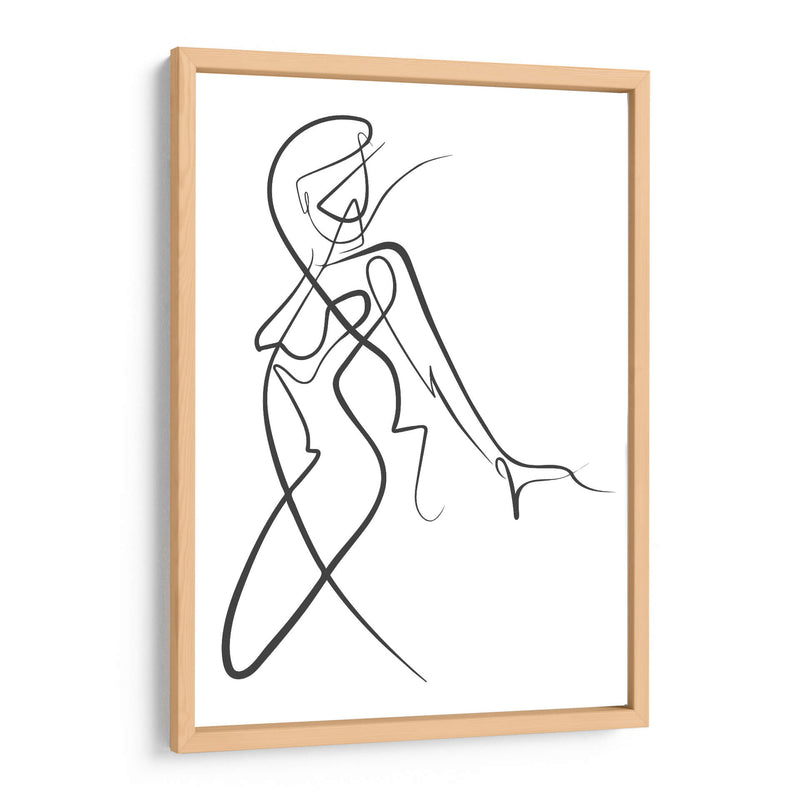 Surprised Girl - Grau Project | Cuadro decorativo de Canvas Lab