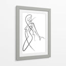 Surprised Girl - Grau Project | Cuadro decorativo de Canvas Lab