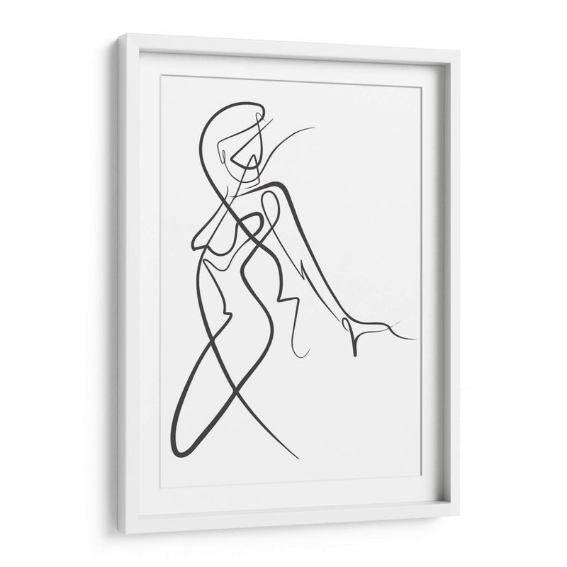 Surprised Girl - Grau Project | Cuadro decorativo de Canvas Lab