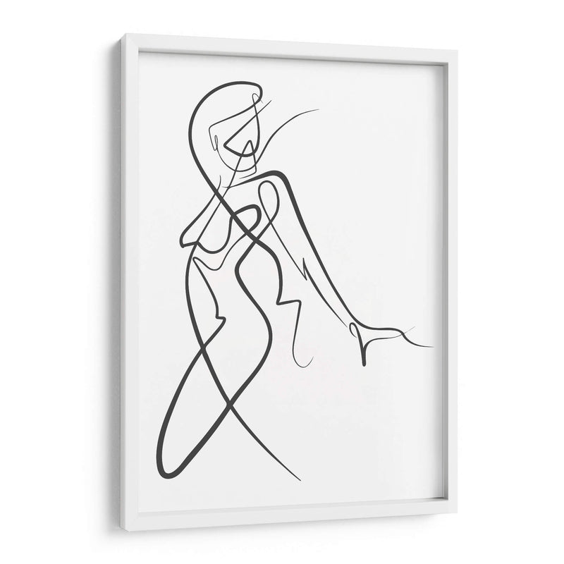 Surprised Girl - Grau Project | Cuadro decorativo de Canvas Lab