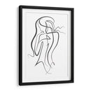 Thinking Girl - Grau Project | Cuadro decorativo de Canvas Lab