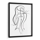 Thinking Girl - Grau Project | Cuadro decorativo de Canvas Lab