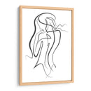 Thinking Girl - Grau Project | Cuadro decorativo de Canvas Lab