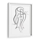 Thinking Girl - Grau Project | Cuadro decorativo de Canvas Lab