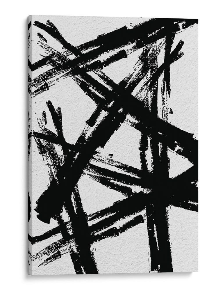 Chalk Lines - Grau Project | Cuadro decorativo de Canvas Lab
