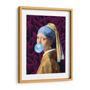 La Joven de la Perla Bubblegum - Fake Classics | Cuadro decorativo de Canvas Lab