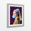 La Joven de la Perla Bubblegum - Fake Classics | Cuadro decorativo de Canvas Lab