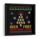 Cervezas Primero Navidad Después - Roge I. Luis | Cuadro decorativo de Canvas Lab