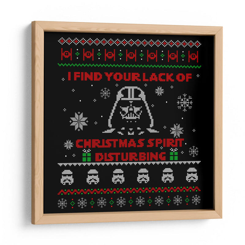 Navidad Geek Star Wars - Roge I. Luis | Cuadro decorativo de Canvas Lab