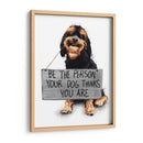 Dog Thoughts - Hue Art | Cuadro decorativo de Canvas Lab
