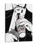 PulpFiction Lines - Line Art | Cuadro decorativo de Canvas Lab