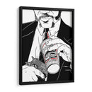 PulpFiction Lines - Line Art | Cuadro decorativo de Canvas Lab