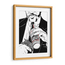 PulpFiction Lines - Line Art | Cuadro decorativo de Canvas Lab