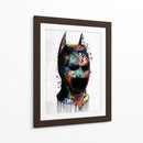 Batman Mask Graffiti - David Aste | Cuadro decorativo de Canvas Lab