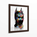 Batman Mask Graffiti - David Aste | Cuadro decorativo de Canvas Lab