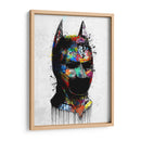 Batman Mask Graffiti - David Aste | Cuadro decorativo de Canvas Lab