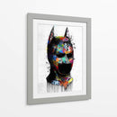 Batman Mask Graffiti - David Aste | Cuadro decorativo de Canvas Lab